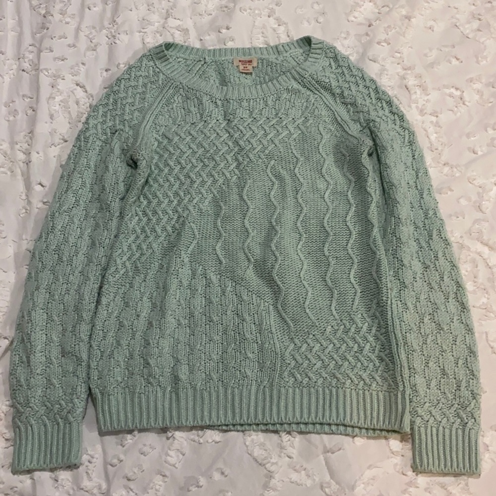 Mossimo Sweatshirt in Mint Green